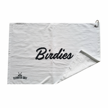 Birdies all day golf towel 16x24 inch
